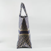 Christian DIor Large Book Tote Navy